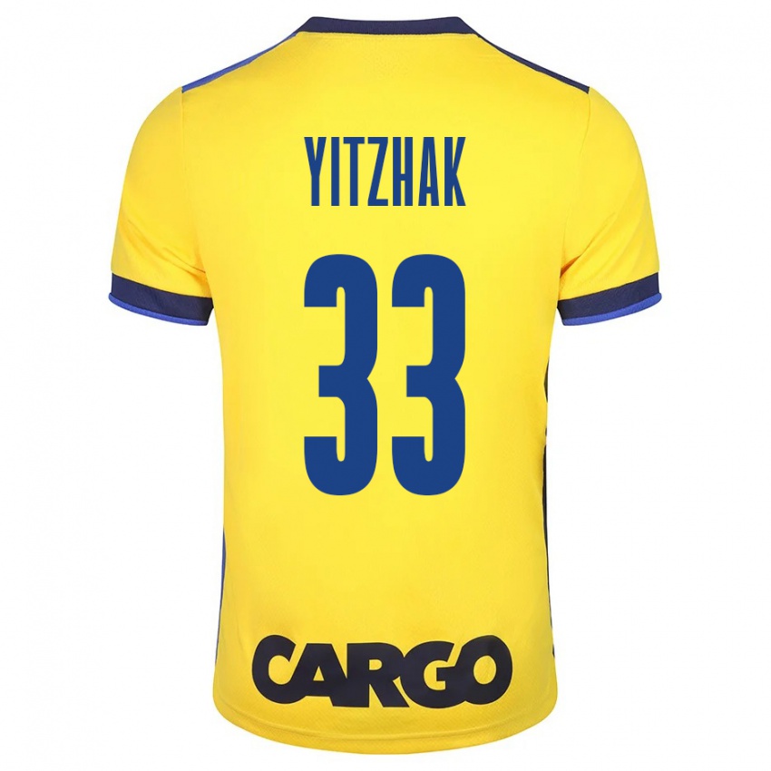 Mulher Camisola Or Yitzhak #33 Amarelo Principal 2023/24 Camisa Brasil