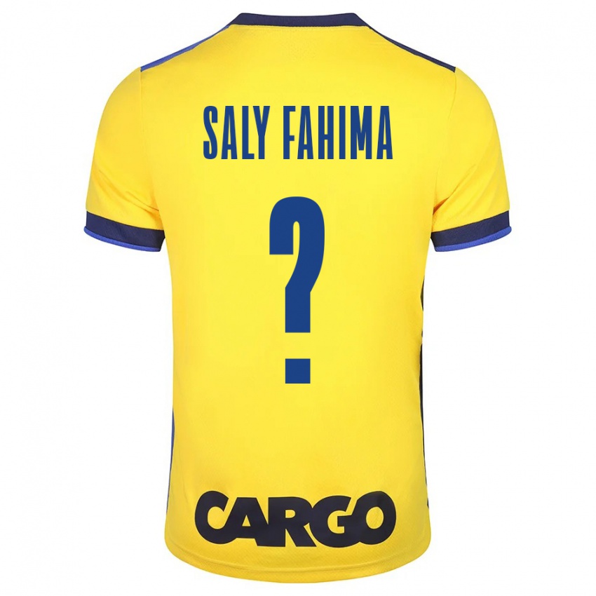 Mulher Camisola Israel Saly Fahima #0 Amarelo Principal 2023/24 Camisa Brasil