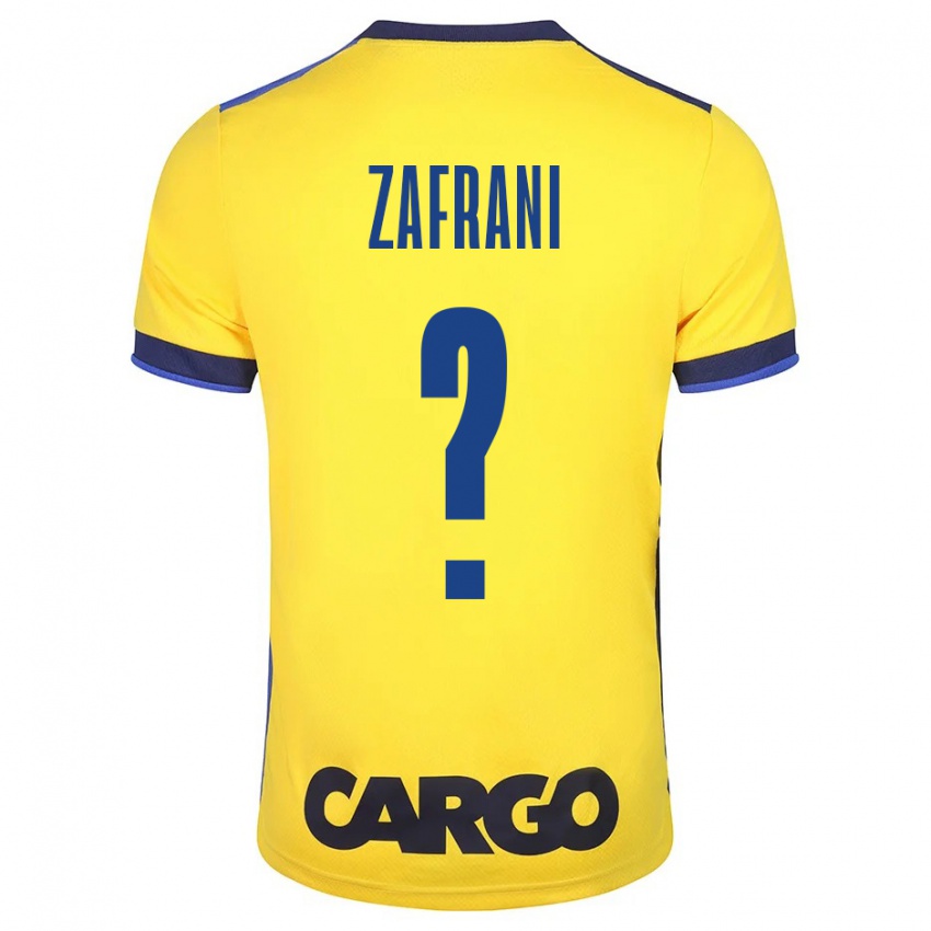 Mulher Camisola Itay Zafrani #0 Amarelo Principal 2023/24 Camisa Brasil