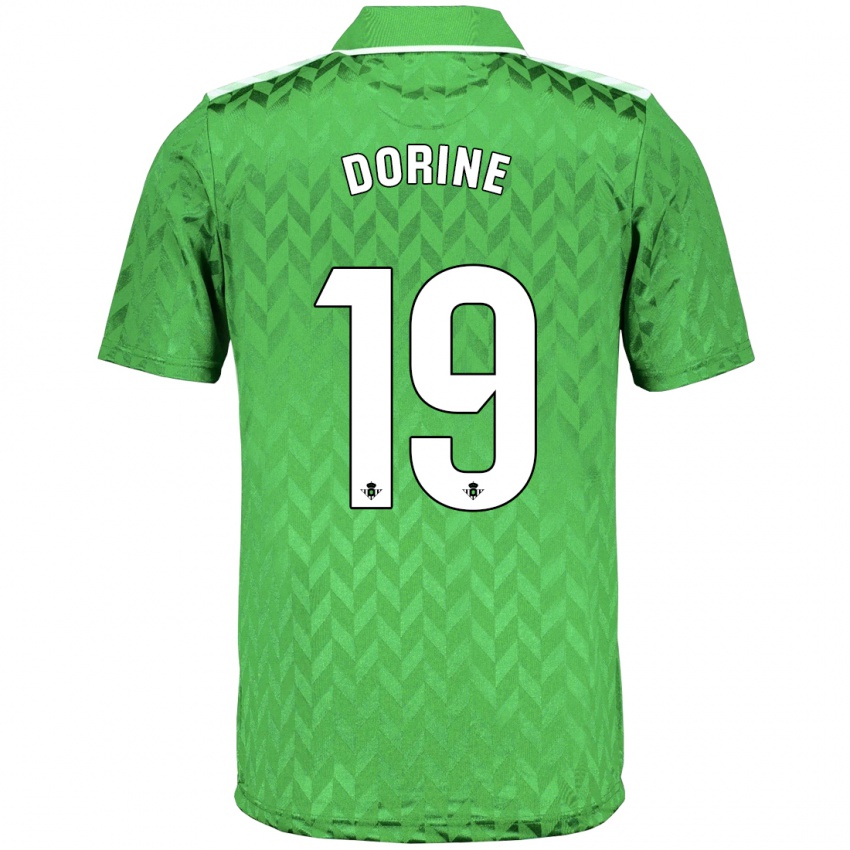 Mulher Camisola Dorine Nina Chuigoue #19 Verde Alternativa 2023/24 Camisa Brasil