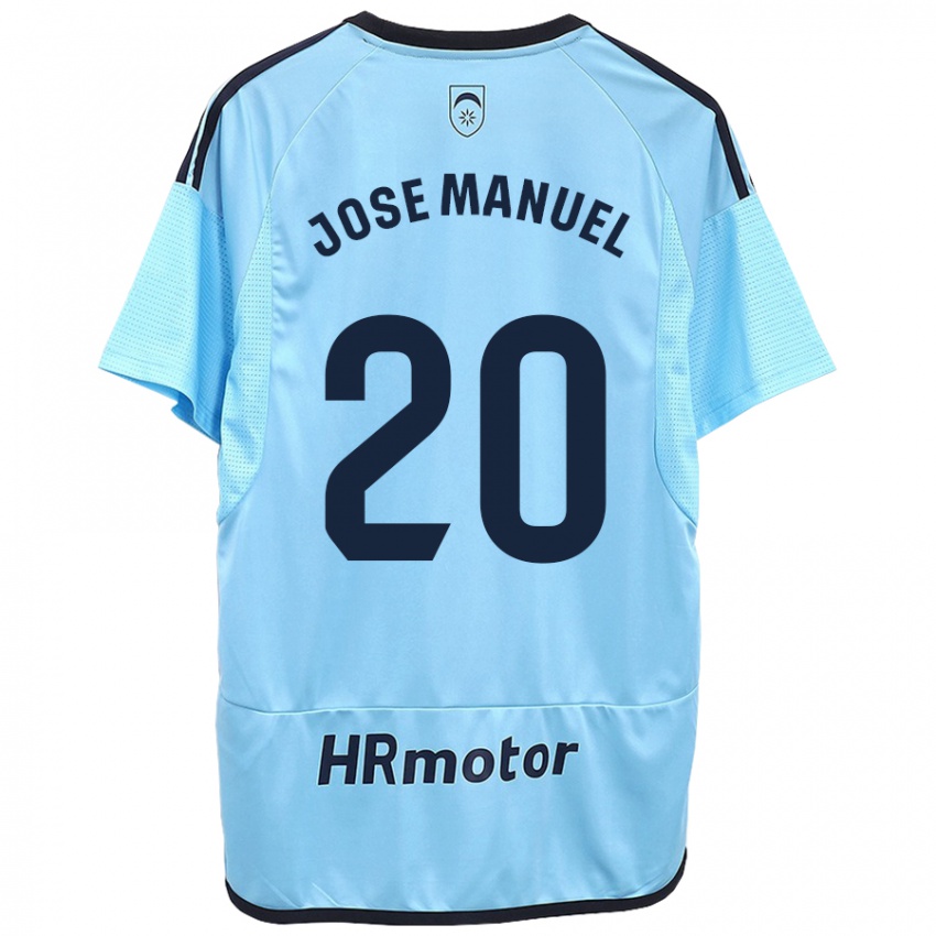 Mulher Camisola José Manuel Arnáiz #20 Azul Alternativa 2023/24 Camisa Brasil