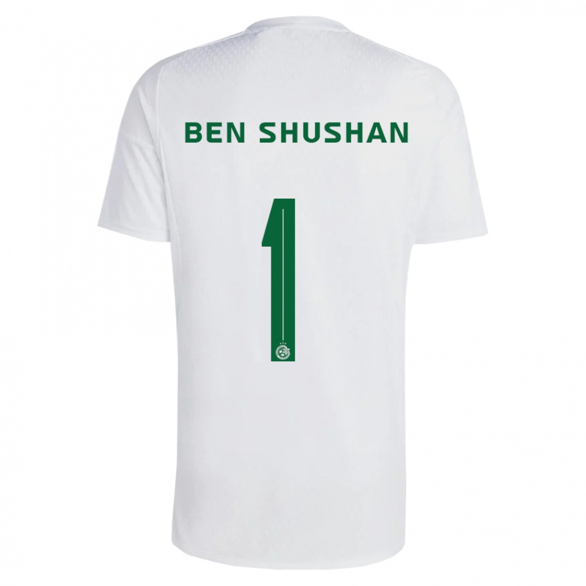 Mulher Camisola Ori Ben Shushan #1 Azul Esverdeado Alternativa 2023/24 Camisa Brasil