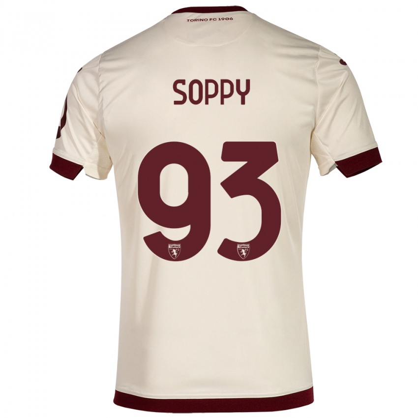 Mulher Camisola Brandon Soppy #93 Champanhe Alternativa 2023/24 Camisa Brasil