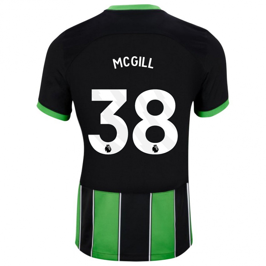 Mulher Camisola Tom Mcgill #38 Preto Verde Alternativa 2023/24 Camisa Brasil