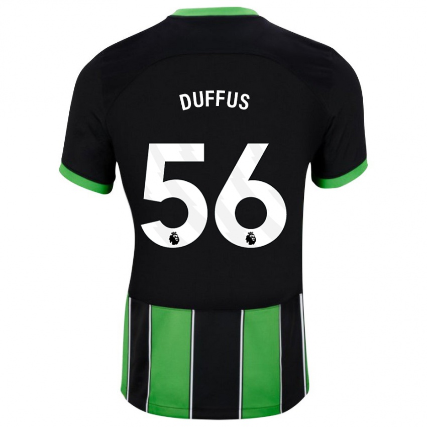 Mulher Camisola Josh Duffus #56 Preto Verde Alternativa 2023/24 Camisa Brasil