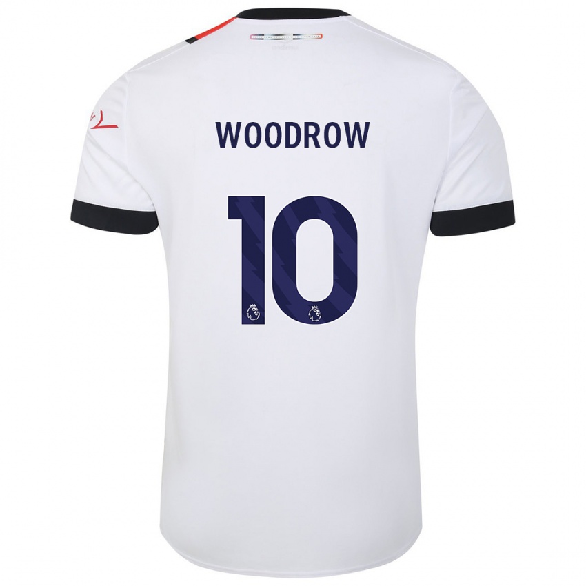 Mulher Camisola Cauley Woodrow #10 Branco Alternativa 2023/24 Camisa Brasil