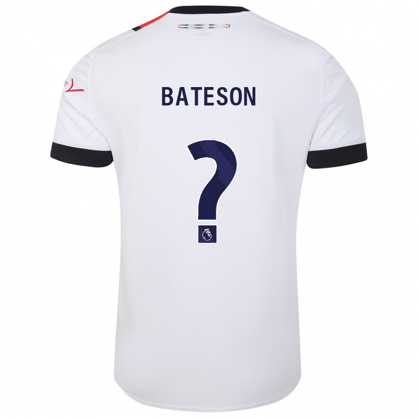 Mulher Camisola Jack Bateson #0 Branco Alternativa 2023/24 Camisa Brasil