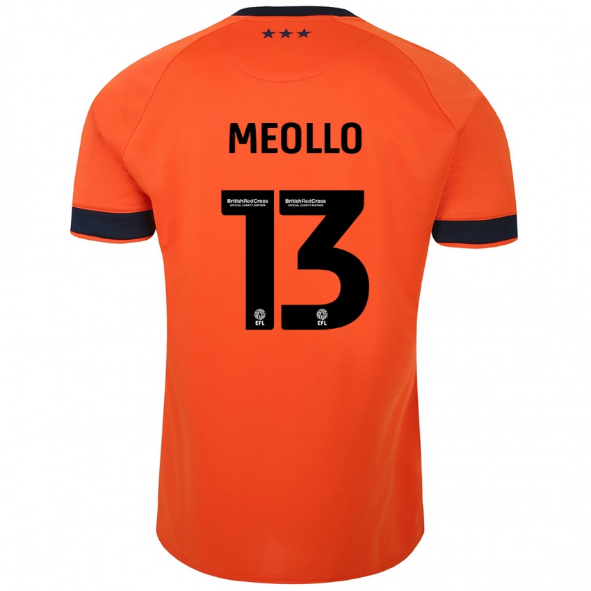 Mulher Camisola Nina Meollo #13 Laranja Alternativa 2023/24 Camisa Brasil