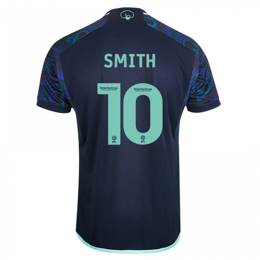 Mulher Camisola Kathryn Smith #10 Azul Alternativa 2023/24 Camisa Brasil