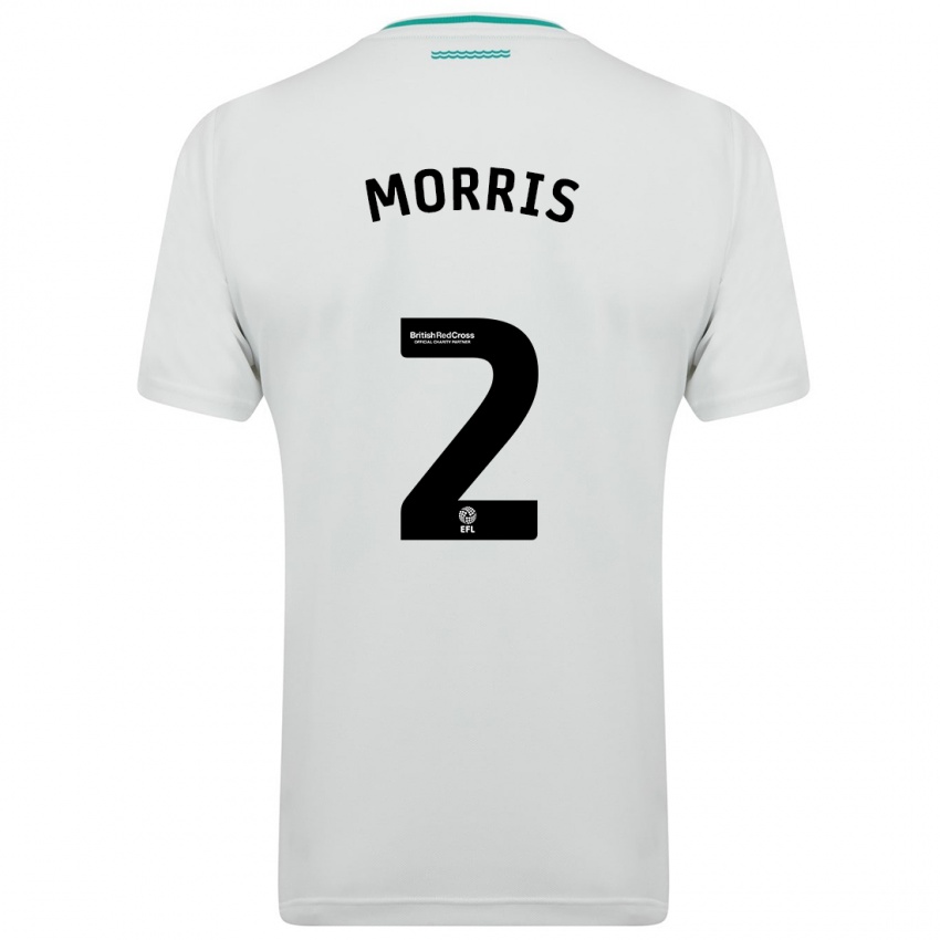 Mulher Camisola Ella Morris #2 Branco Alternativa 2023/24 Camisa Brasil