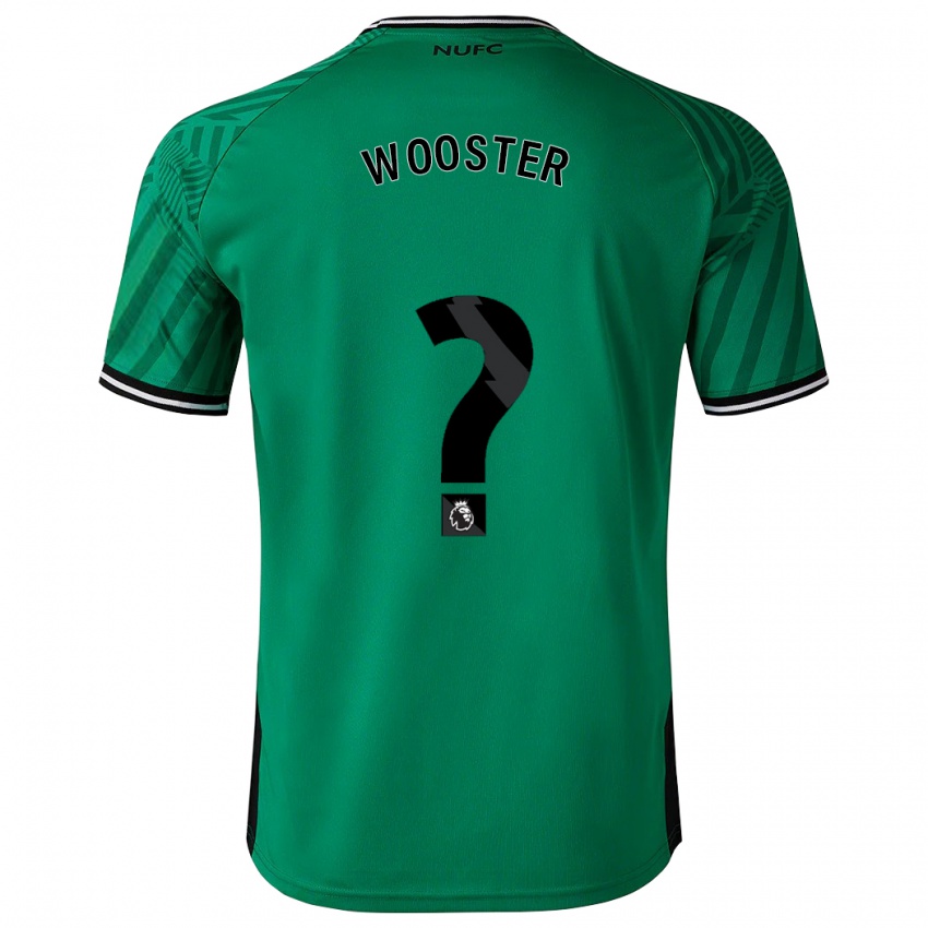 Mulher Camisola Kacey Wooster #0 Verde Alternativa 2023/24 Camisa Brasil