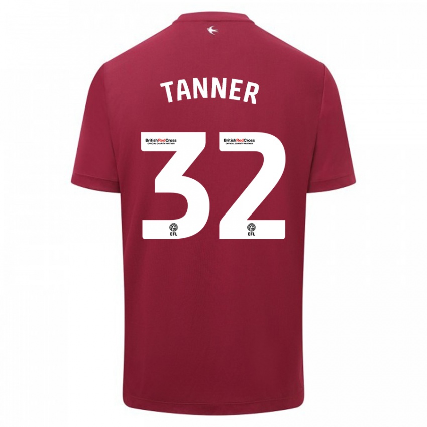 Mulher Camisola Ollie Tanner #32 Vermelho Alternativa 2023/24 Camisa Brasil