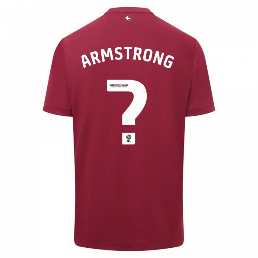 Mulher Camisola Luke Armstrong #0 Vermelho Alternativa 2023/24 Camisa Brasil