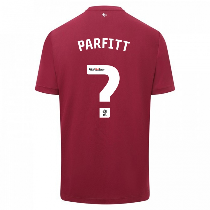 Mulher Camisola T-Jay Parfitt #0 Vermelho Alternativa 2023/24 Camisa Brasil