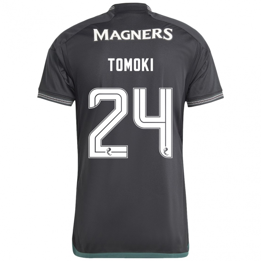 Mulher Camisola Tomoki Iwata #24 Preto Alternativa 2023/24 Camisa Brasil