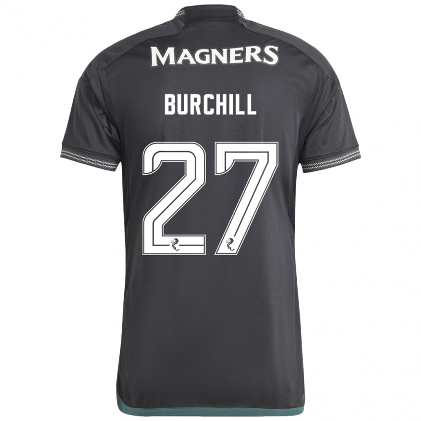 Mulher Camisola Tiree Burchill #27 Preto Alternativa 2023/24 Camisa Brasil