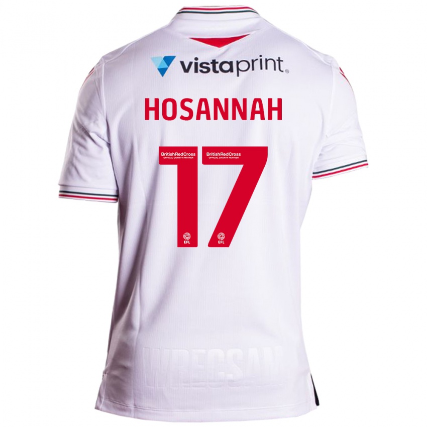 Mulher Camisola Bryce Hosannah #17 Branco Alternativa 2023/24 Camisa Brasil