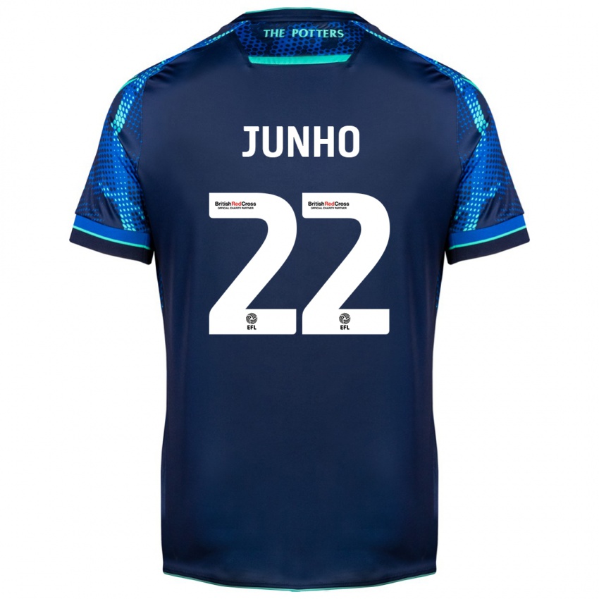 Mulher Camisola Joon-Ho Bae #22 Marinha Alternativa 2023/24 Camisa Brasil