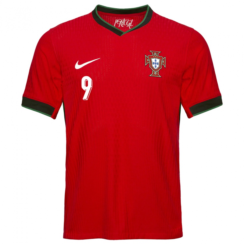 Criança Camisola Portugal Goncalo Ramos #9 Vermelho Principal 24-26 Camisa Brasil