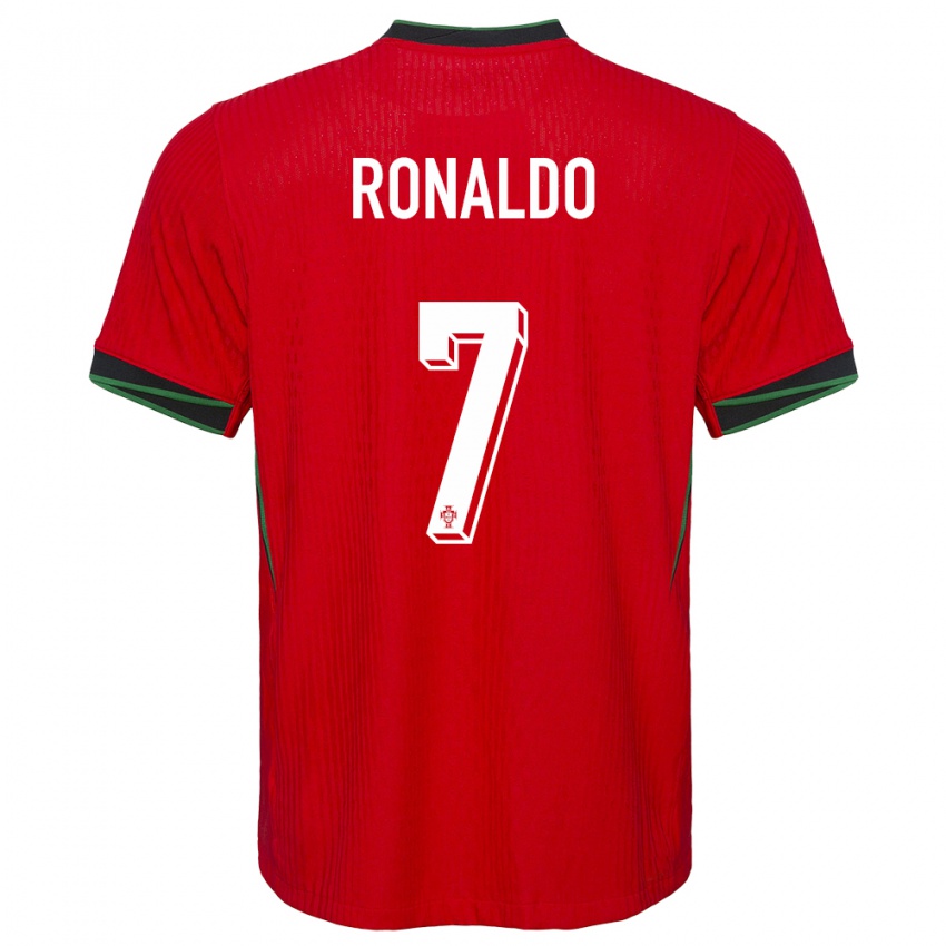Criança Camisola Portugal Cristiano Ronaldo #7 Vermelho Principal 24-26 Camisa Brasil