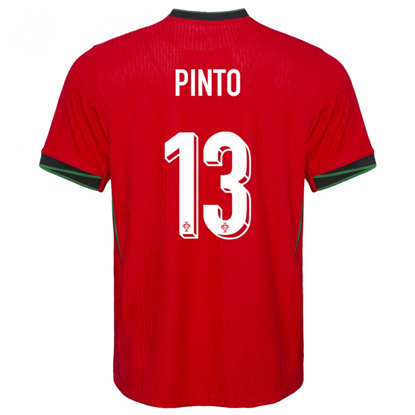 Criança Camisola Portugal Fatima Pinto #13 Vermelho Principal 24-26 Camisa Brasil