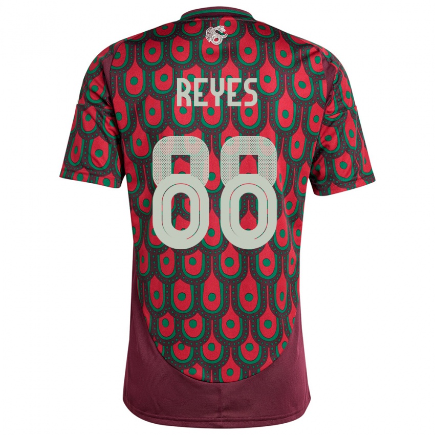 Criança Camisola México Maricarmen Reyes #88 Marrom Principal 24-26 Camisa Brasil