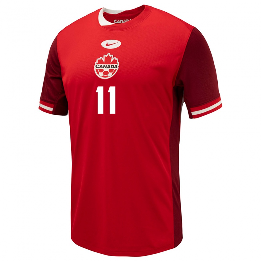 Criança Camisola Canadá Ballou Tabla #11 Vermelho Principal 24-26 Camisa Brasil