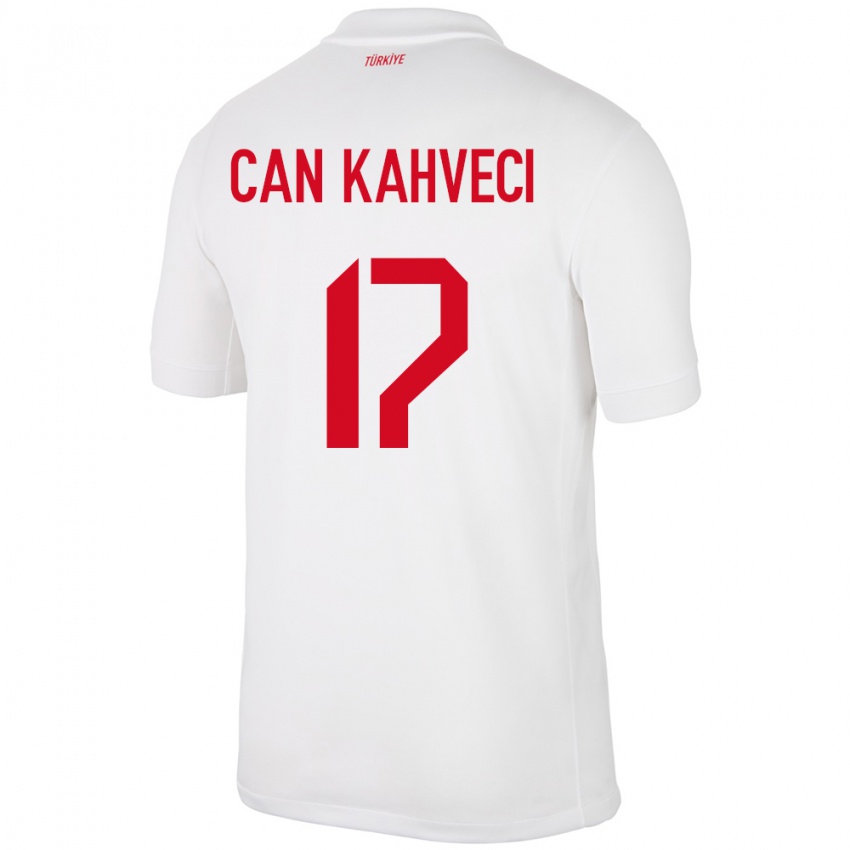 Criança Camisola Turquia İrfan Can Kahveci #17 Branco Principal 24-26 Camisa Brasil