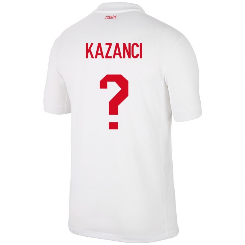 Criança Camisola Turquia Şant Kazancı #0 Branco Principal 24-26 Camisa Brasil