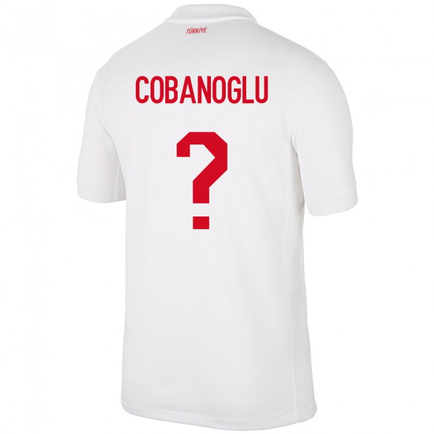 Criança Camisola Turquia Ahmet Çobanoğlu #0 Branco Principal 24-26 Camisa Brasil