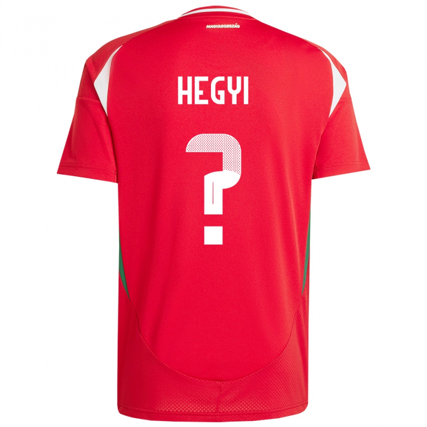 Criança Camisola Hungria Krisztián Hegyi #0 Vermelho Principal 24-26 Camisa Brasil