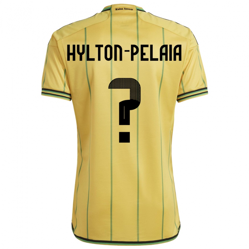 Criança Camisola Jamaica Jayda Hylton-Pelaia #0 Amarelo Principal 24-26 Camisa Brasil