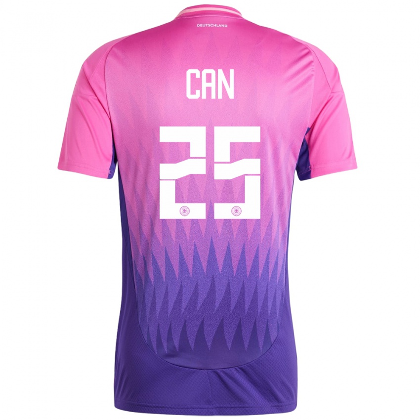 Criança Camisola Alemanha Emre Can #25 Rosa Roxo Alternativa 24-26 Camisa Brasil