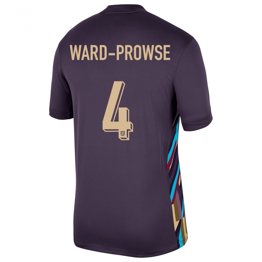 Criança Camisola Inglaterra James Ward-Prowse #4 Passa Escura Alternativa 24-26 Camisa Brasil