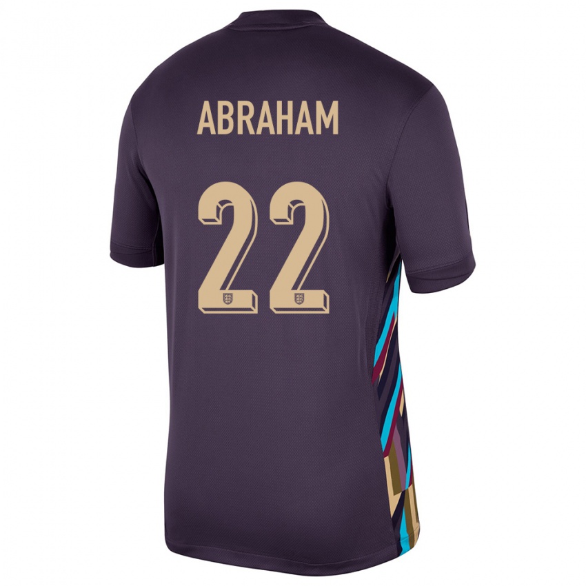 Criança Camisola Inglaterra Tammy Abraham #22 Passa Escura Alternativa 24-26 Camisa Brasil