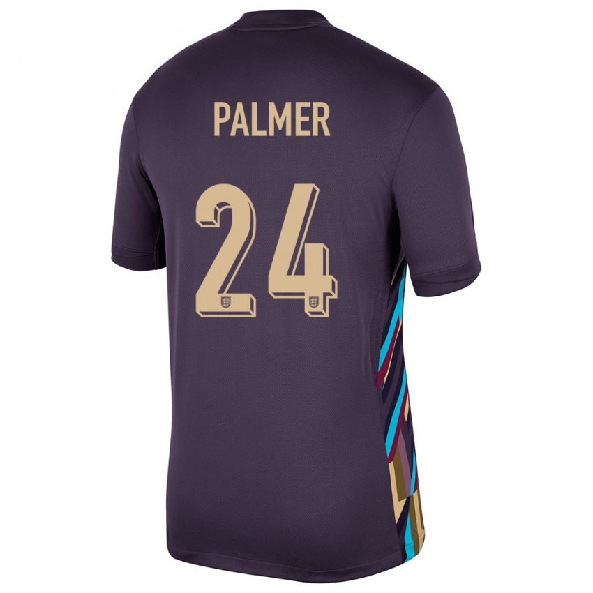 Criança Camisola Inglaterra Cole Palmer #24 Passa Escura Alternativa 24-26 Camisa Brasil