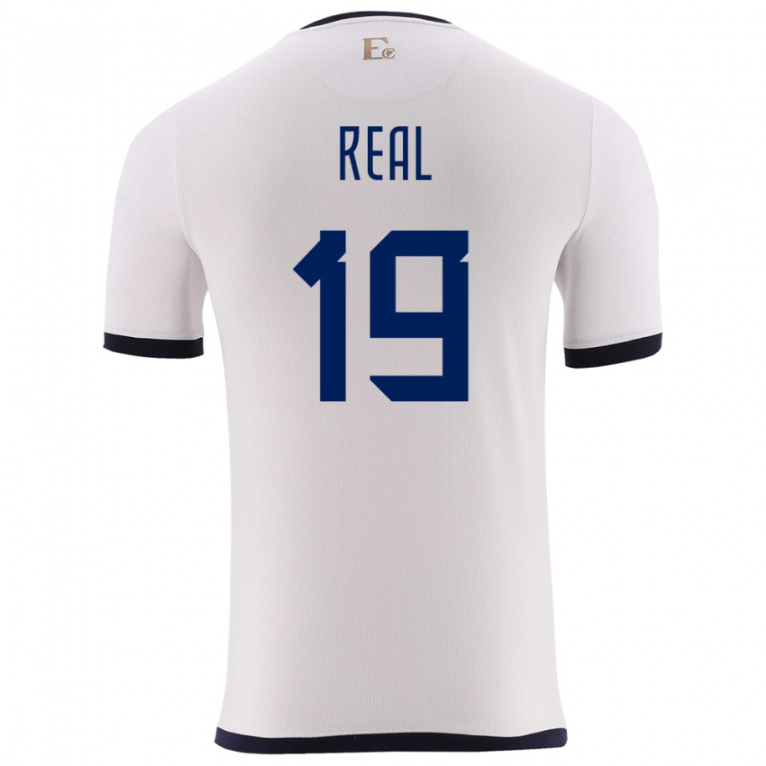 Criança Camisola Equador Kerlly Real #19 Branco Alternativa 24-26 Camisa Brasil