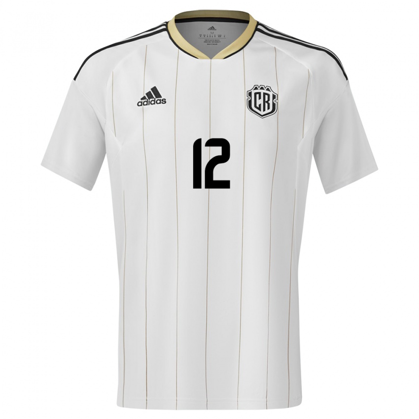 Criança Camisola Costa Rica Joel Campbell #12 Branco Alternativa 24-26 Camisa Brasil