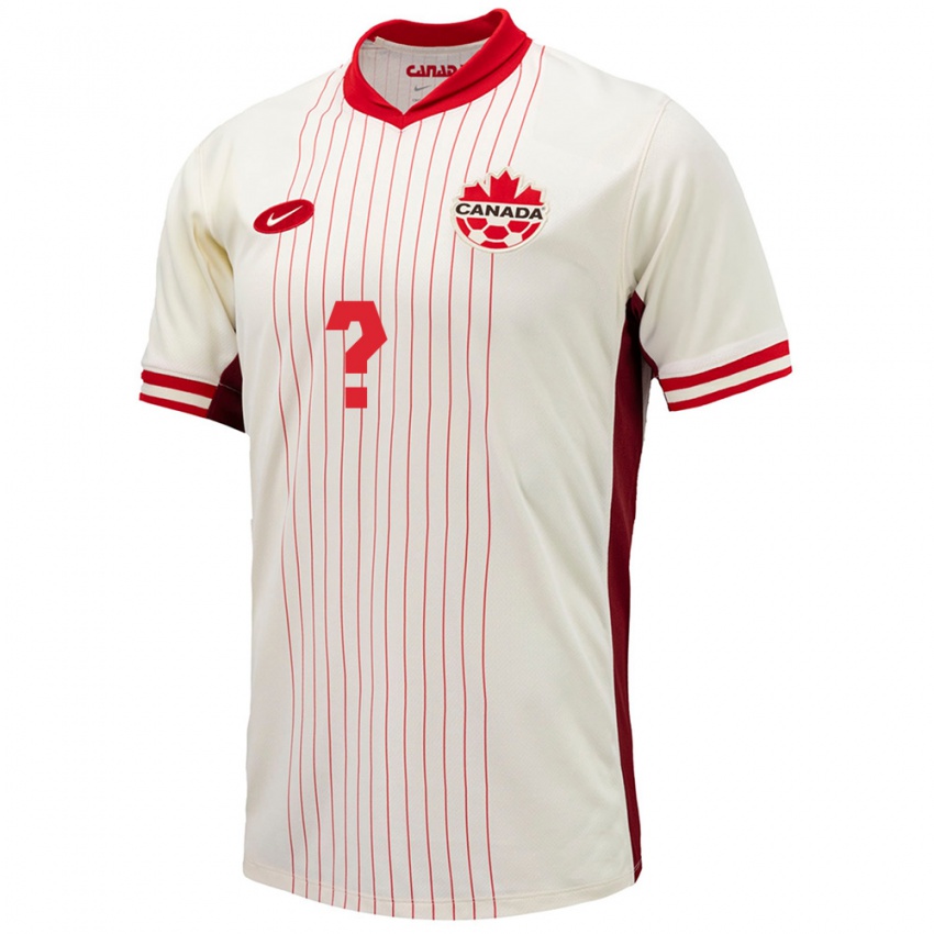 Criança Camisola Canadá Elage Bah #0 Branco Alternativa 24-26 Camisa Brasil