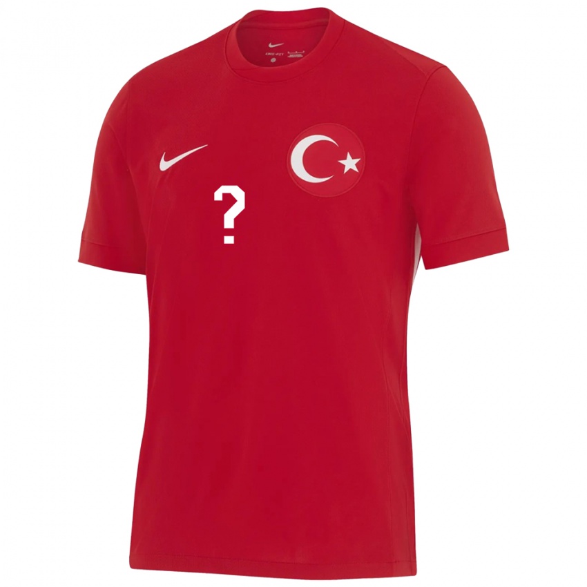 Criança Camisola Turquia Deniz Eren Dönmezer #0 Vermelho Alternativa 24-26 Camisa Brasil