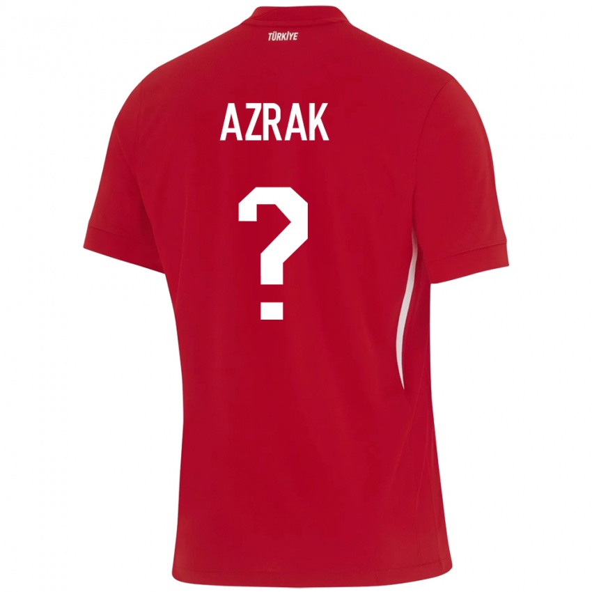 Criança Camisola Turquia Yunus Azrak #0 Vermelho Alternativa 24-26 Camisa Brasil