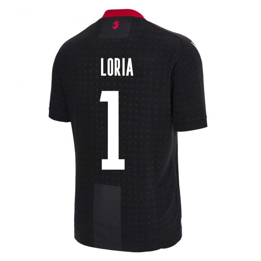 Criança Camisola Geórgia Giorgi Loria #1 Preto Alternativa 24-26 Camisa Brasil