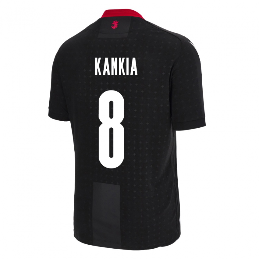 Criança Camisola Geórgia Lizzie Kankia #8 Preto Alternativa 24-26 Camisa Brasil