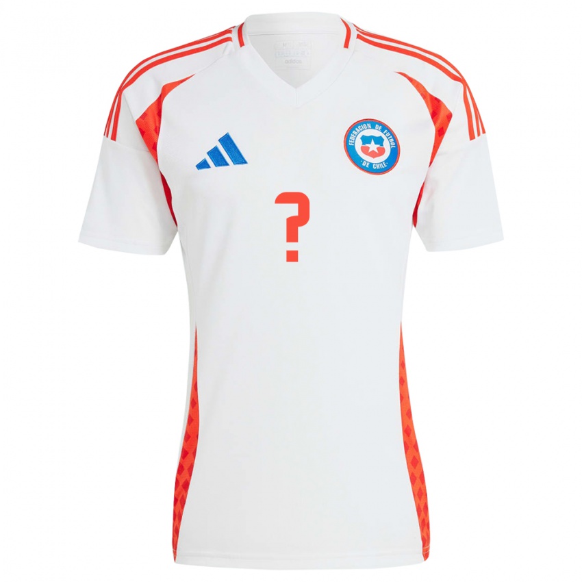 Criança Camisola Chile Gustavo Ávila #0 Branco Alternativa 24-26 Camisa Brasil