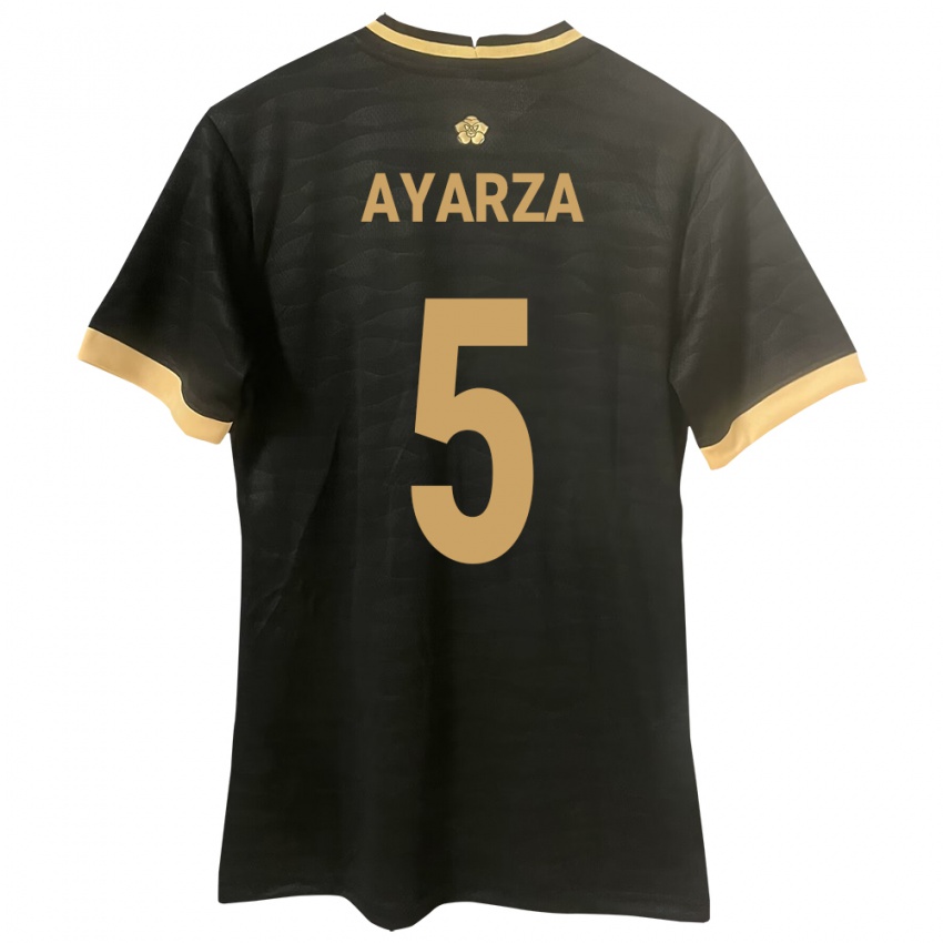 Criança Camisola Panamá Abdiel Ayarza #5 Preto Alternativa 24-26 Camisa Brasil