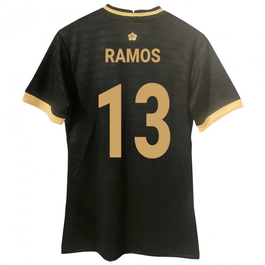 Criança Camisola Panamá Jiovany Ramos #13 Preto Alternativa 24-26 Camisa Brasil