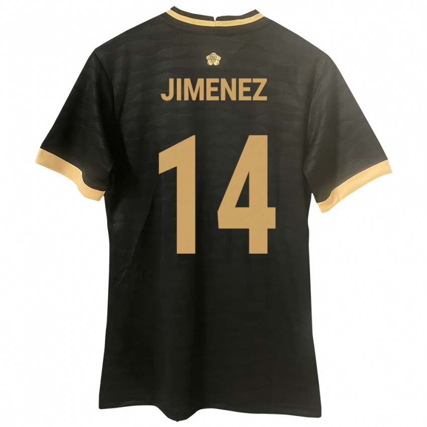 Criança Camisola Panamá Juan Jiménez #14 Preto Alternativa 24-26 Camisa Brasil