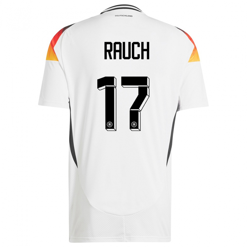 Homem Camisola Alemanha Felicitas Rauch #17 Branco Principal 24-26 Camisa Brasil