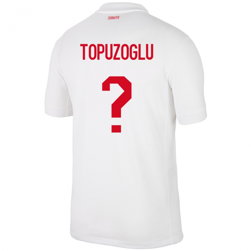 Homem Camisola Turquia Berna Topuzoğlu #0 Branco Principal 24-26 Camisa Brasil