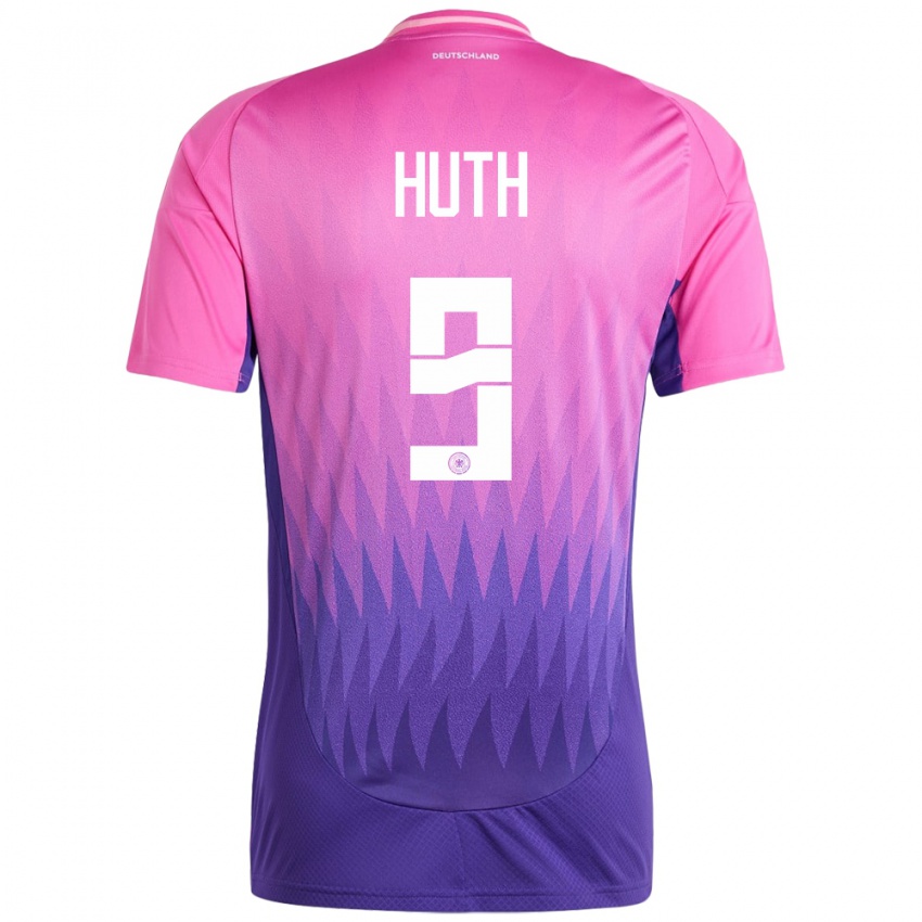 Homem Camisola Alemanha Svenja Huth #9 Rosa Roxo Alternativa 24-26 Camisa Brasil